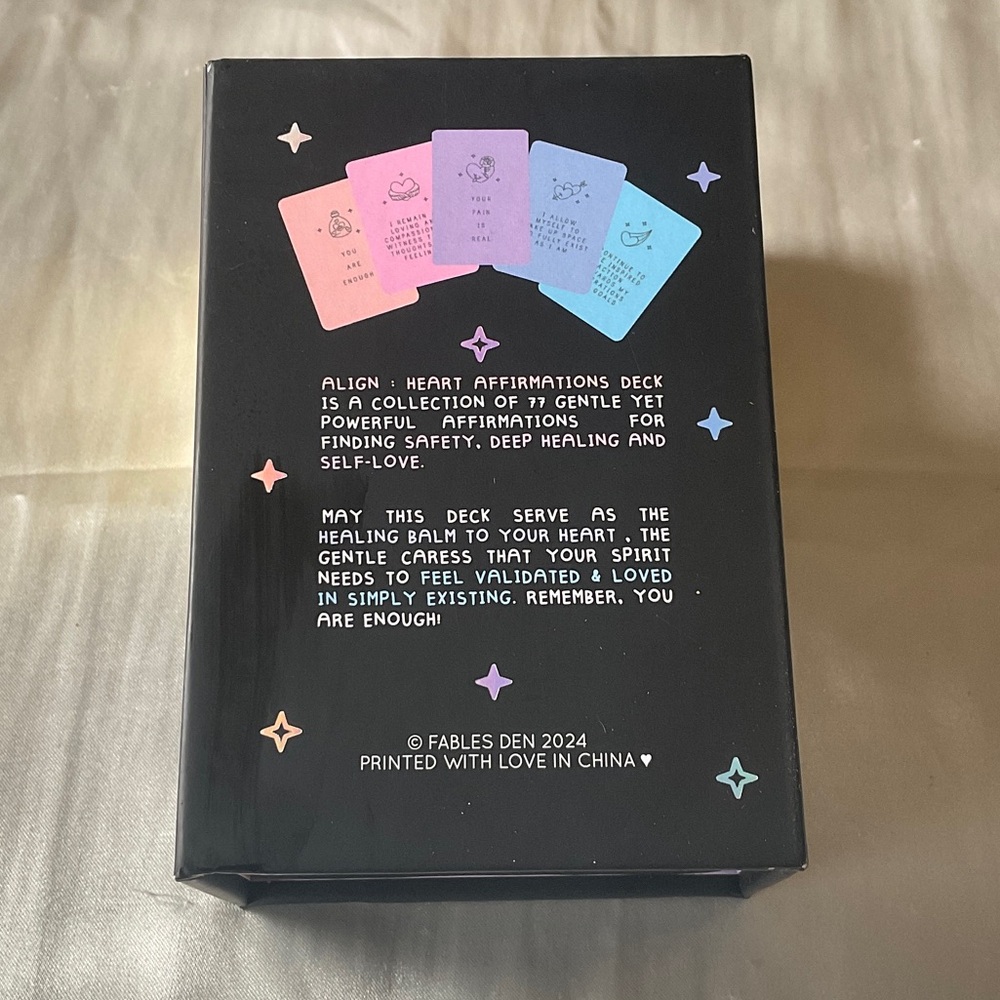 Align Heart Affirmations Deck - Picture 3 of 4